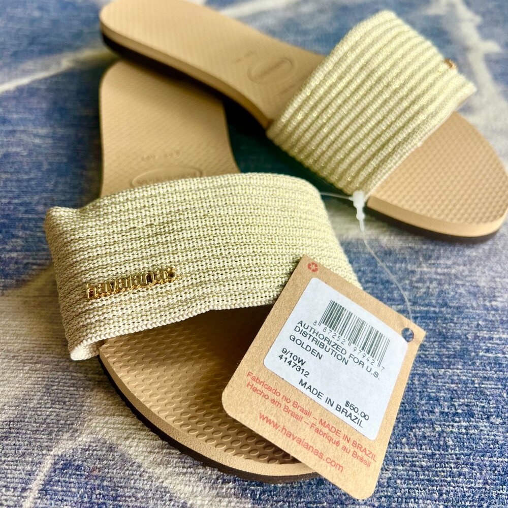 You Malta Metallic Slide Sandal (Women)